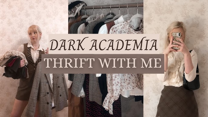 A Swoon-Worthy Dark Academia Capsule Wardrobe & Outfit Ideas