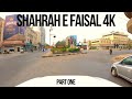 Shahrah e faisal karachi drive 4k karachi street view 4k karachi drive 4k