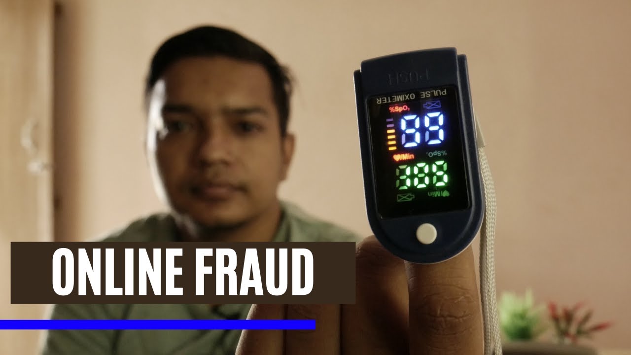 Pulse Oximeter Online Fraud