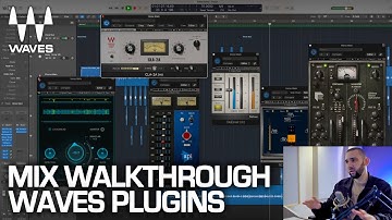Mixing a Hip-Hop track with Waves plugins - FULL MIX WALKTHROUGH!