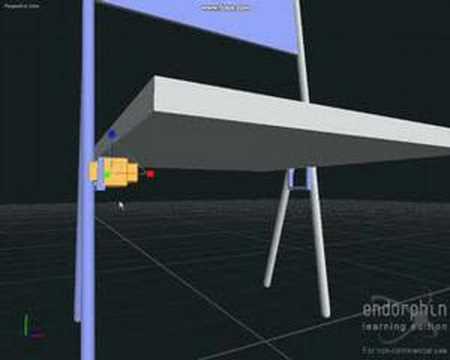 How to create folding mass object chairs in endorphin 2.7 LE