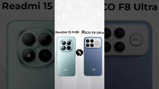 Readmi Note 15 Pro Plus Vs Xiaomi Poco F8 Ultra The Real King? 🏆 #reviews #reels #tech #poco