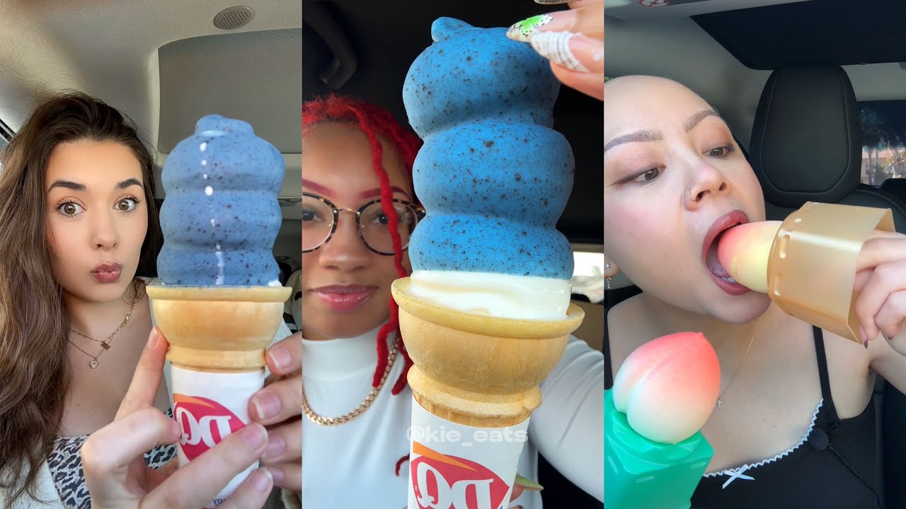 TIKTOK Ice Cream Mukbang Compilation!