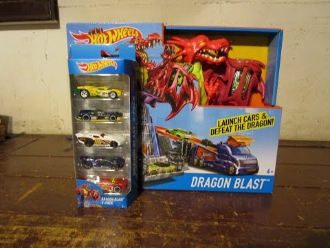 NEW HOTWHEELS TRACK SET DRAGON BLAST 2017 - video Dailymotion