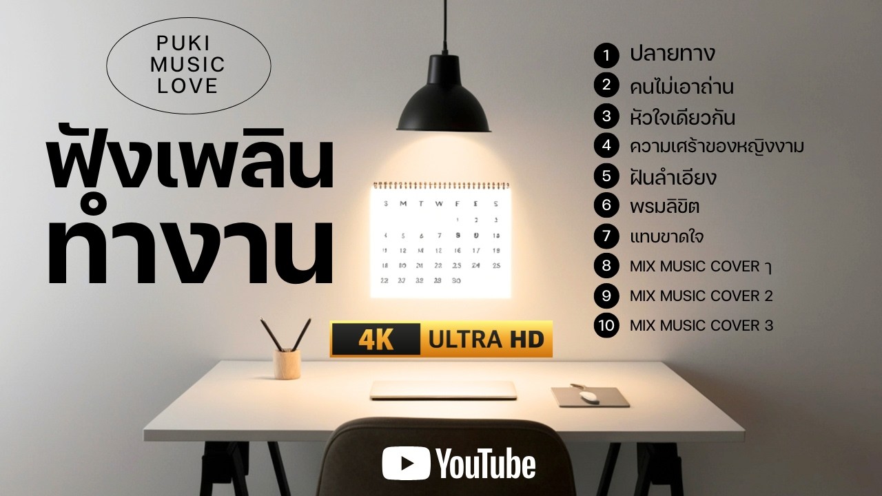 #เพลงฟังเพลินนั่งทำงาน