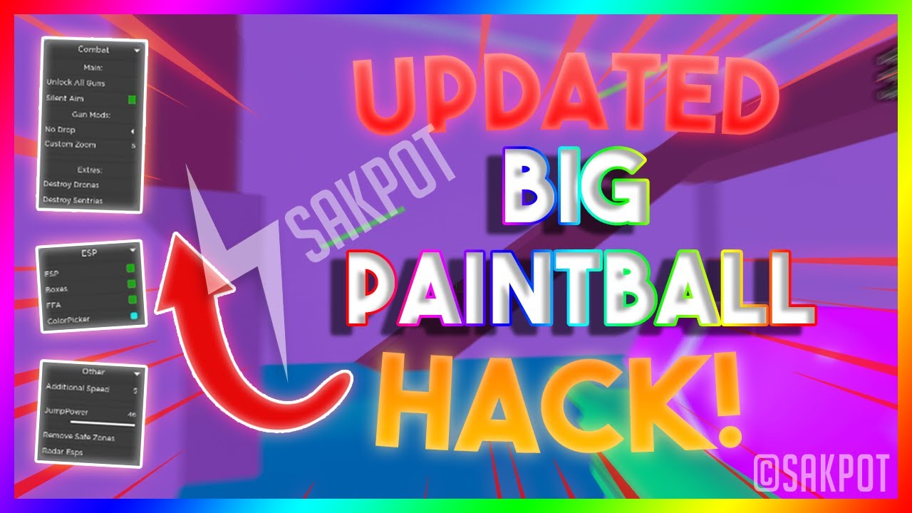 Big Paintball Script Roblox NEW Big Paintball Script GUI *2024* YouTube