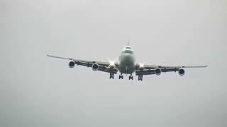 Cathay Pacific Boeing 747-400 B-HUI final long-haul flight Hong Kong - Manchester 27/10/16