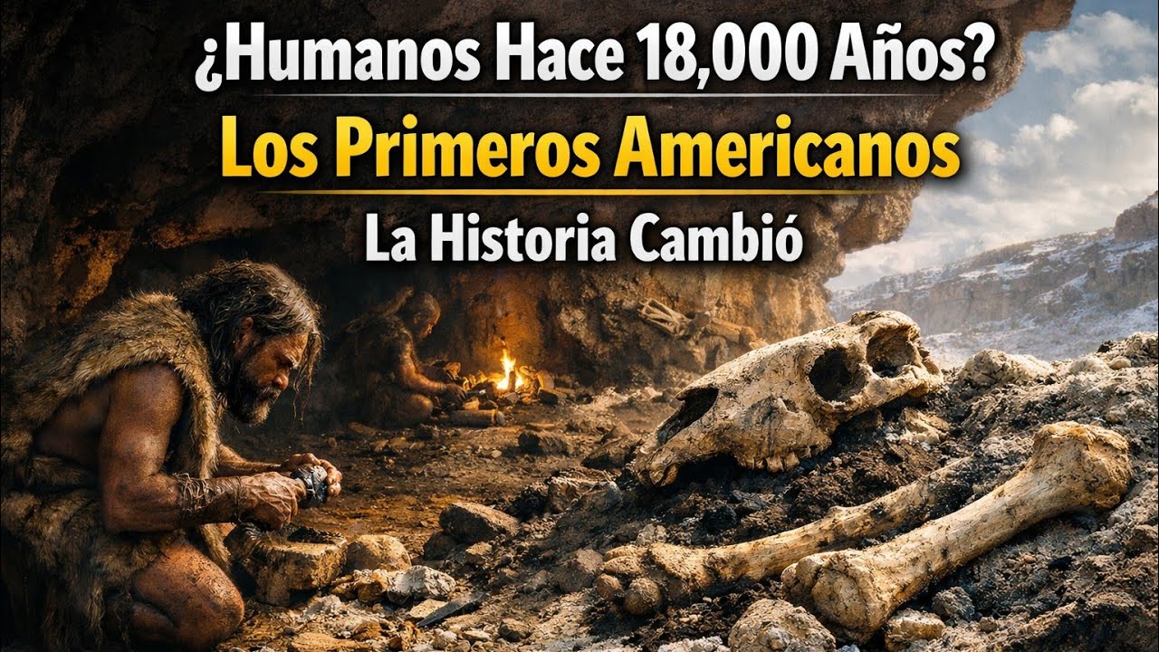 Los Humanos Vivieron en América Hace 18,000 Años | Descubrimiento que Cambia la Historia