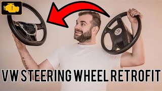 VW STEERING WHEEL RETROFIT