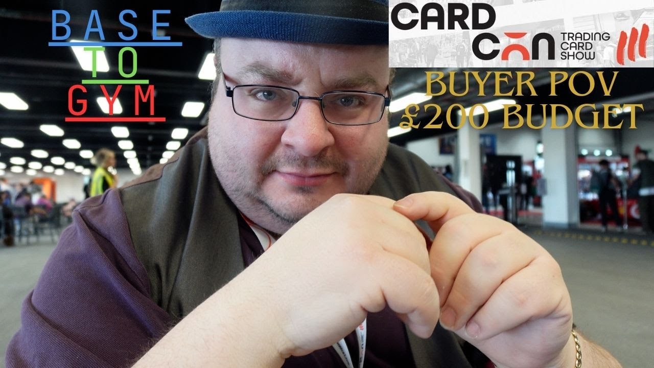 Card Con 3! Continuing our Pokemon Base to Gym Adventure! Buyer POV £200 Budget