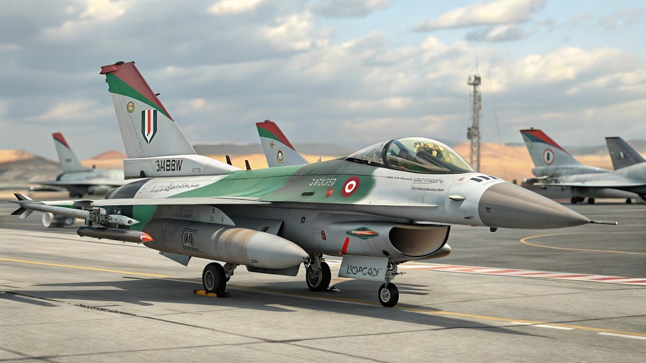 🇯🇴 Jordan’s 2026 Fighter Jet Power 🔥 | Upgraded F-16s & The Future of Middle East Air Dominanc