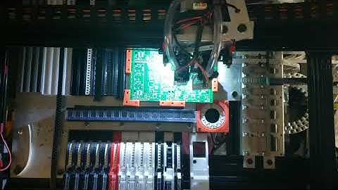 DIY pick and place top down assembling a panel. Smoothieboard, Openpnp