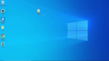 How to create a FOLDER on a desktop using the following simple steps.