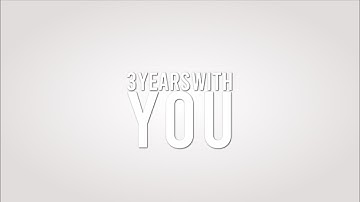 3 ＹＥＡＲＳ ＷＩＴＨ ＹＯＵ | ＡＮＡＬＹＴＩＣＳ (700+)