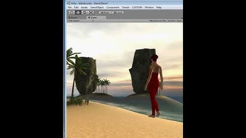 DAZ 3D Model in Unity 3D Game engine 2