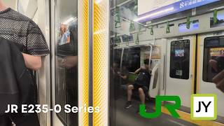 JR East E235-0 Series - Ride on Yamanote Line Counter-Clockwise from Shinagawa to Shinjuku