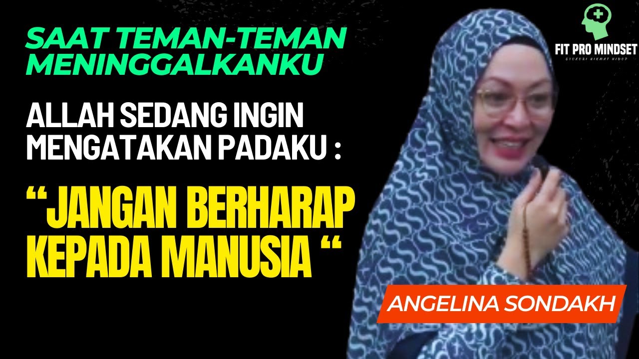 Kuat Nahan Air Mata?...Belajar Ketegaran Angelina Sondakh Dalam Menghadapi Ujian Berat.😭