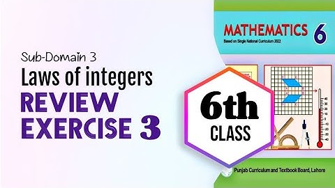 Class 6 math Chapter 3 Review Exercise | Class 6 math Review Exercise 3 New book  | classroom