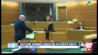 Daycare worker faces sentencing in child's death