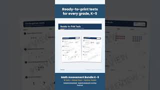Math Assessment Tests K-5 — Printable PDF | DeskLark