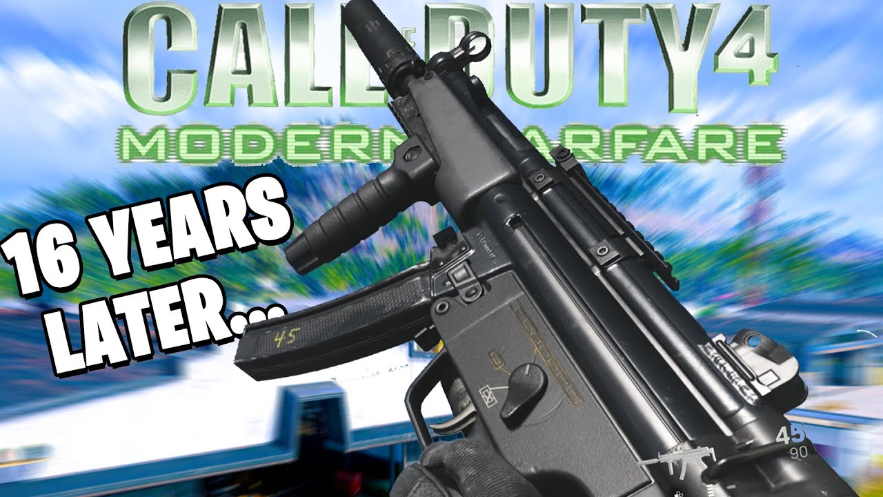 i played cod 4 16 years later lmao...