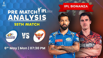 IPL 2024 MI vs SRH 55th Match Prediction | MI vs SRH Dream11 team | Playing 11, Who Will Win?