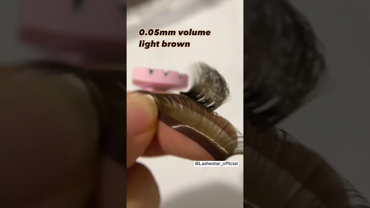 🤎🤎0.05mm light brown volumeFan like butter ❤️‍🔥