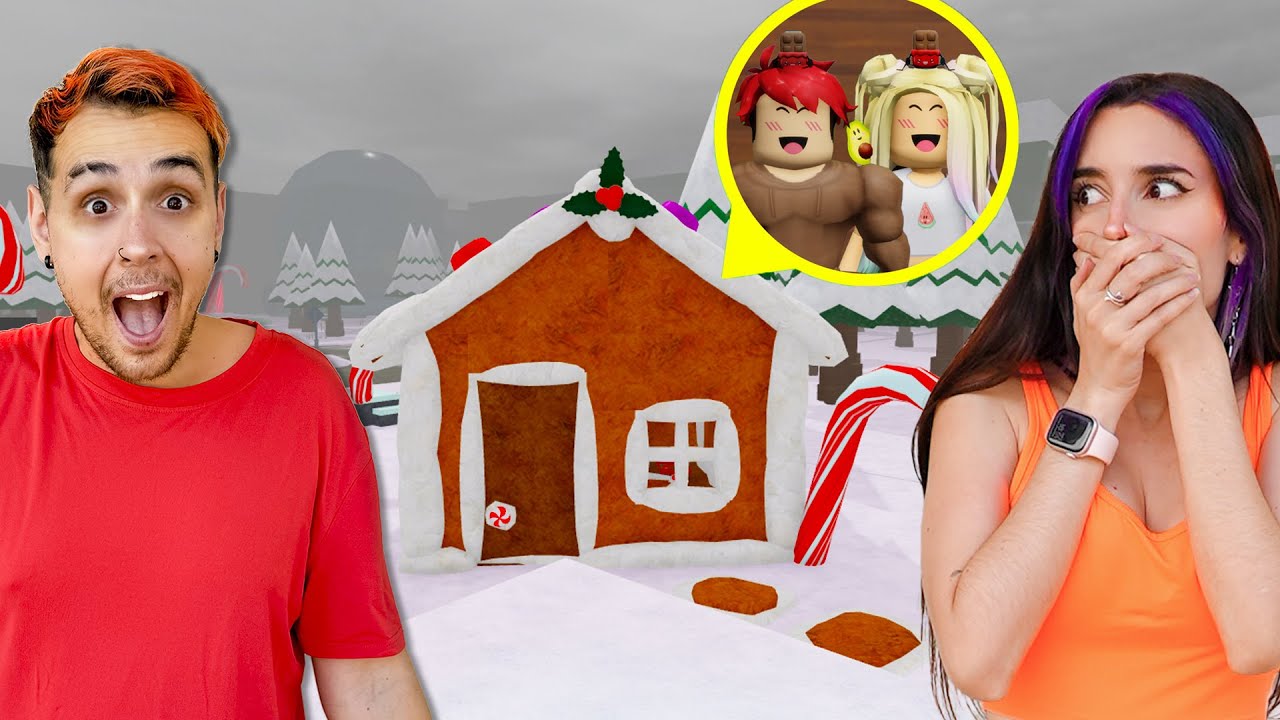 SOBREVIVIMOS EN UNA CASA de JENGIBRE en 99 NOCHES EN EL BOSQUE ROBLOX