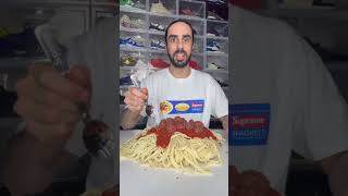 Don’t waste spaghetti. Always keep it So Halal Mode 😃👍 #food #asmr #mukbang #dontwaste