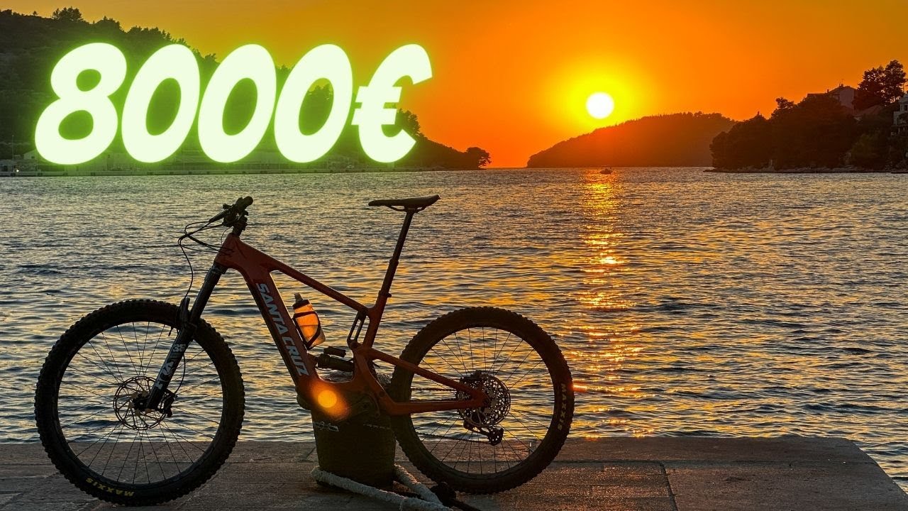 UNIŠTAVAM 8000€ vrijedan električni BICIKL - Otok VIS / Santa Cruz HECKLER 2024