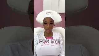 Fox eye thread lift: Brow Lift using PDO Threads #pdothreads #browlift #facelift