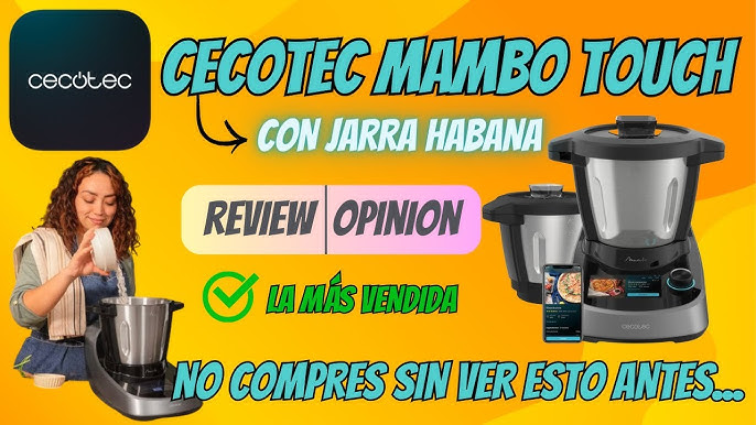 Probamos el nuevo robot de cocina lowcost Mambo 10090 de Cecotec con dos  jarras y wifi (como la última Thermomix)