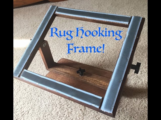 How to Make a Gripper Strip Frame Cozy Cover for Rug Hooking or Punch Needle  