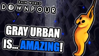 Surviving The GRAY URBAN... 🌃 | Rain World Downpour