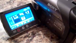 Как финализировать диск на Sony HandyCam