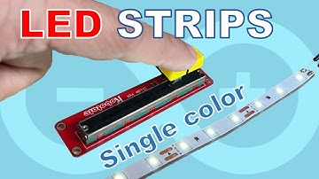 LED Strips & Arduino – Understanding 5V and 12V Single-Color Strips