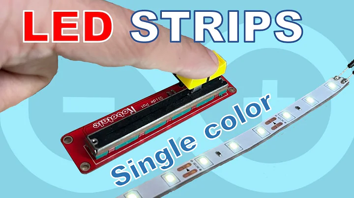 LED Strips & Arduino – Understanding 5V and 12V Single-Color Strips