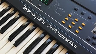 Download lagu Ensoniq ESQ1 First Impression Ensoniq ESQ1 First Impression