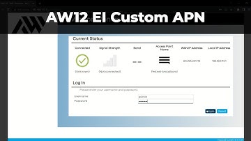 AW12 EI Setting Custom APN | Assured Wireless Corporation