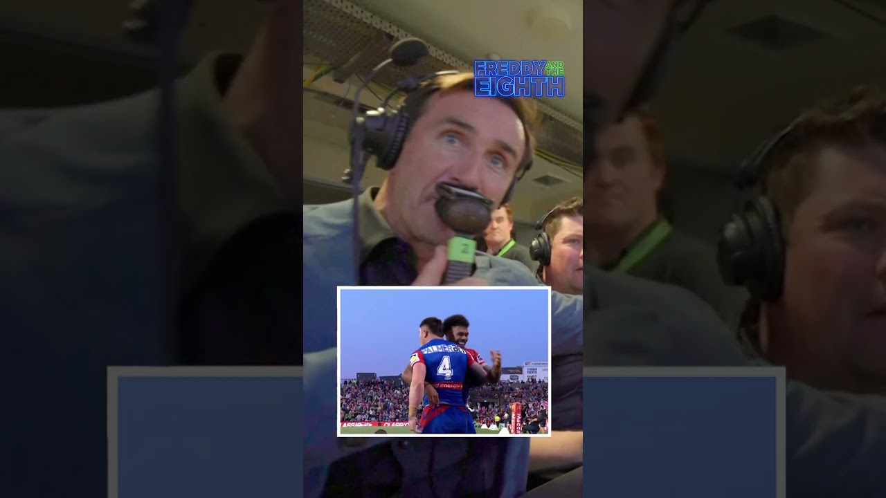 Joey Cam during a Newcastle Knights game is SERIOUSLY good. 📹🙌 