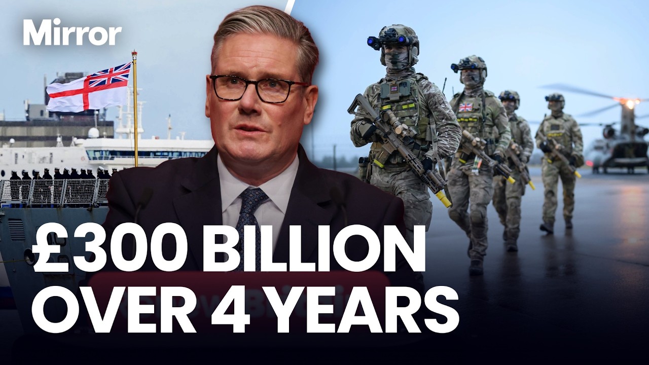 Starmer AXES energy and road projects to fund £15 billion RAMP UP in  British defence