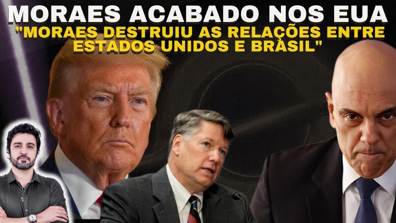 BOMBA! Moraes está Acabado Nos EUA! Secretario de Estado Detona Ministro!