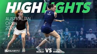 Malik V Merlo Australian Open 2026 Round 1 Highlights