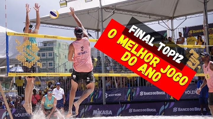 O melhor jogo do ANO! Final top 12 - André/George vs Arthur/Evandro #volei #voleibol #voleidepraia