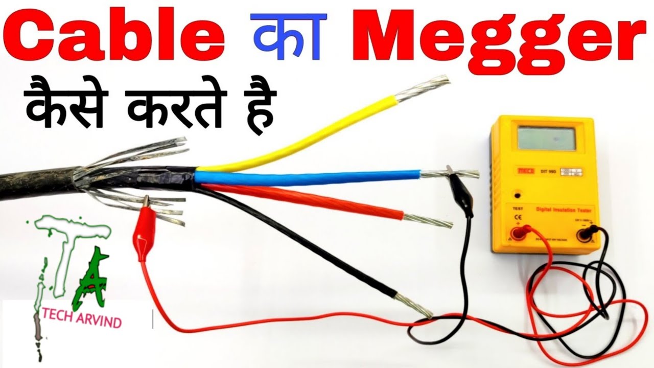 Megger कैसे उपयोग करें How To Use Megger Insulation Tester