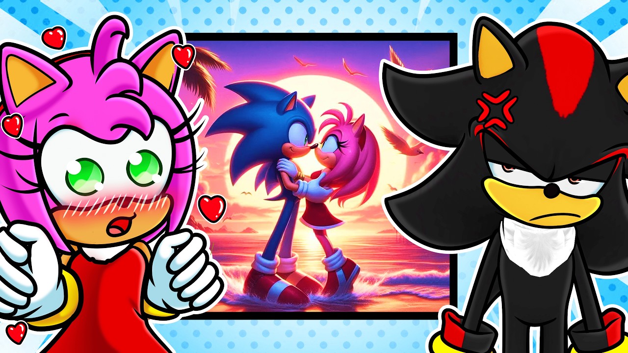Shadow e Amy REAGEM aos SHIPS do Sonic VR