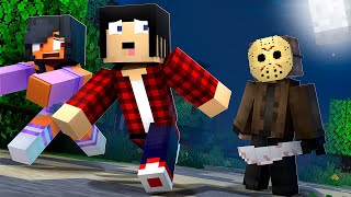 Minecraft Friday the 13th: JASON VS YOUTUBERS! (Chapter 2) | Minecraft Movie