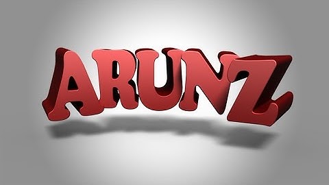 How to make Cartoon 3D Text Effect | Photoshop CC Tutorial