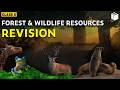 Forest and Wildlife Resources (Revision) | Chapter 2 | Class 10 | PuStack