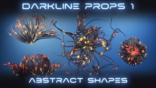 [UNITY] Darkline props 1: abstract shapes for #unity @AssetStore @unity